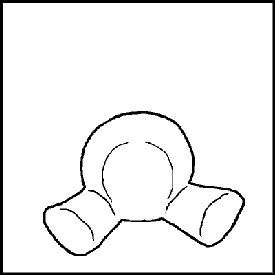 one of a possible 89 variations of an incomplete teddybear