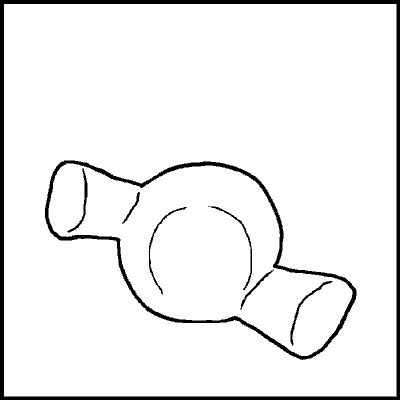 one of a possible 89 variations of an incomplete teddybear