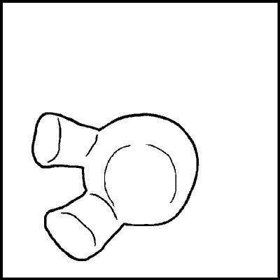 one of a possible 89 variations of an incomplete teddybear