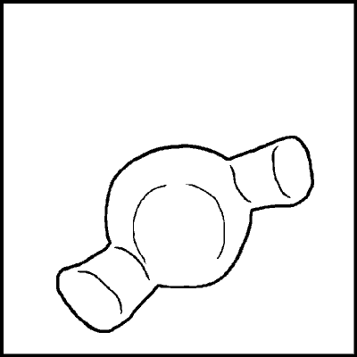 one of a possible 89 variations of an incomplete teddybear