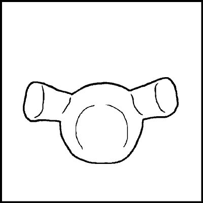 one of a possible 89 variations of an incomplete teddybear