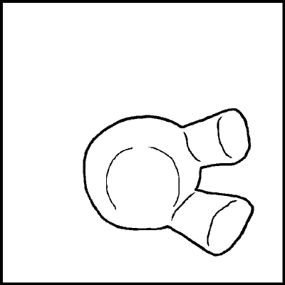 one of a possible 89 variations of an incomplete teddybear