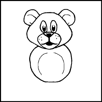 one of a possible 89 variations of an incomplete teddybear