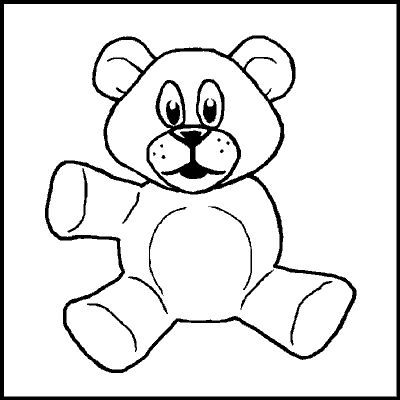 one of a possible 89 variations of an incomplete teddybear