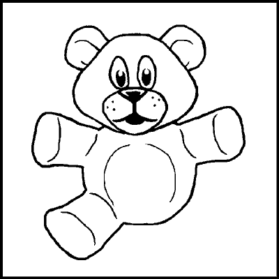 one of a possible 89 variations of an incomplete teddybear