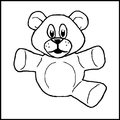 one of a possible 89 variations of an incomplete teddybear