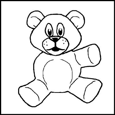 one of a possible 89 variations of an incomplete teddybear