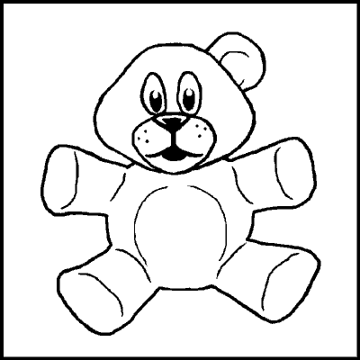 one of a possible 89 variations of an incomplete teddybear