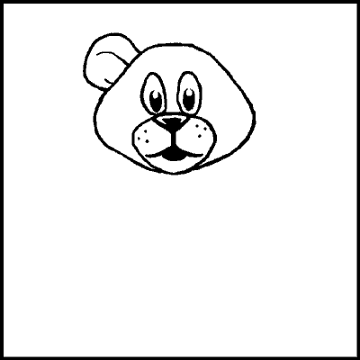 one of a possible 89 variations of an incomplete teddybear