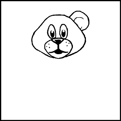 one of a possible 89 variations of an incomplete teddybear