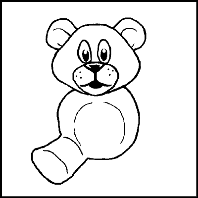 one of a possible 89 variations of an incomplete teddybear