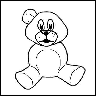 one of a possible 89 variations of an incomplete teddybear