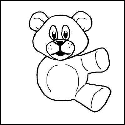 one of a possible 89 variations of an incomplete teddybear