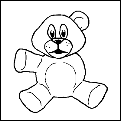 one of a possible 89 variations of an incomplete teddybear