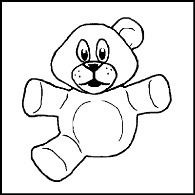 one of a possible 89 variations of an incomplete teddybear