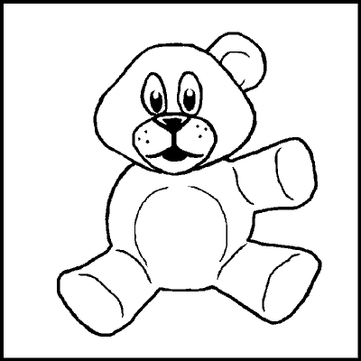 one of a possible 89 variations of an incomplete teddybear