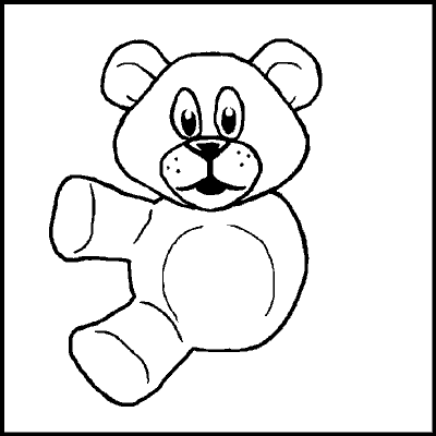 one of a possible 89 variations of an incomplete teddybear