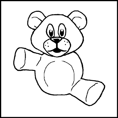 one of a possible 89 variations of an incomplete teddybear