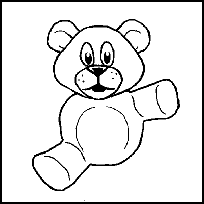 one of a possible 89 variations of an incomplete teddybear