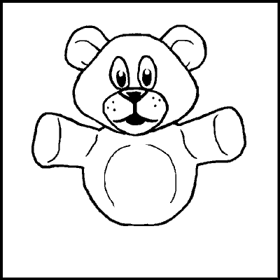 one of a possible 89 variations of an incomplete teddybear